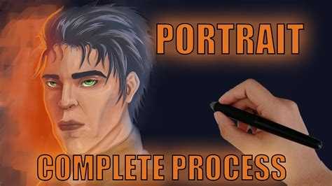 [DIGITAL PAINTING] Comment dessiner un portrait sur Photoshop: COMPLETE ...