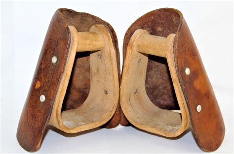 Vintage Tapadero Style Western Stirrups, Western Americana