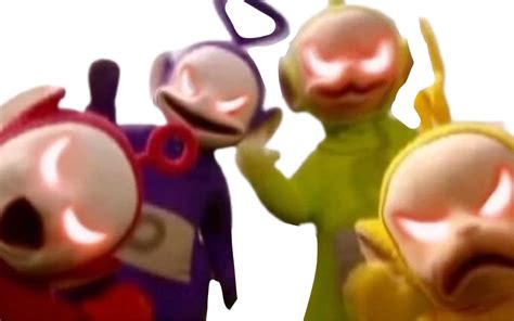 Scary teletubbies by DracoAwesomeness on DeviantArt