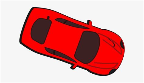 Red Car Top View Png - Red Car Clipart Top View Transparent PNG - 600x396 - Free Download on NicePNG