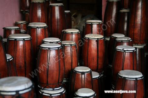 Kendang - Javanese Instrument: One Of Famous Handicraft Of Blitar, East ...