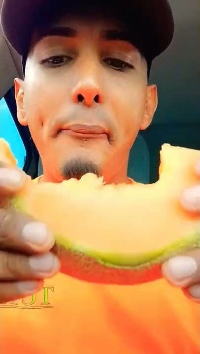 ASMR Eating Cantaloupe - YouTube