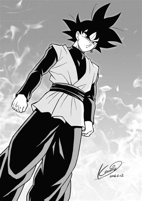 DB Super - GOKU BLACK by karoine on @DeviantArt | Personajes de dragon ball, Personajes de goku ...