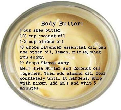 Pin by Christine on Hair & Makeup | Diy body butter recipes, Lotion recipe, Diy body butter