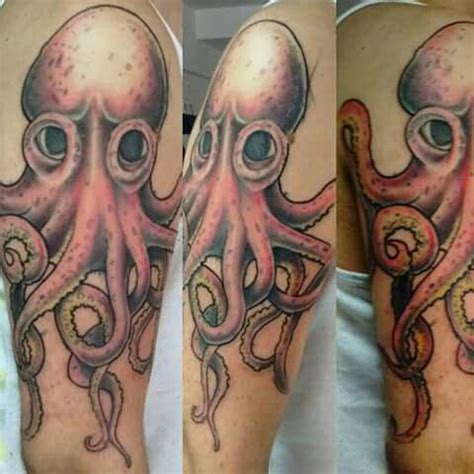 Tattoo octopus john frusciante red hot chilli peppers full color | Tattoos, Octopus tattoo ...