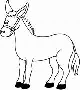 Donkeys Coloring Pages  Coloringkidsorg sketch template