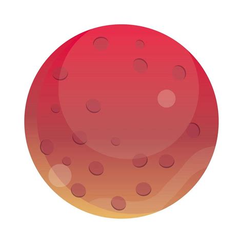 space pluto planet solar system galaxy icon style 2621026 Vector Art at ...