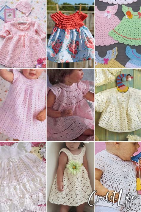 10 Gorgeous Vintage Crochet Baby Dress Patterns - Crochet Life