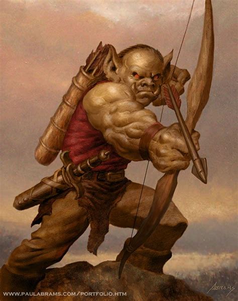 Goblin Archer by PaulAbrams on deviantART | Goblin archer, Fantasy monster, Fantasy goblin