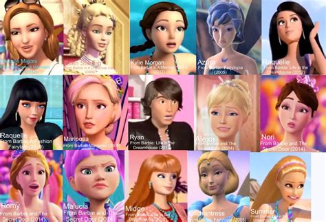 Characters from Barbie Movies 12 by Aladdin2001 on DeviantArt