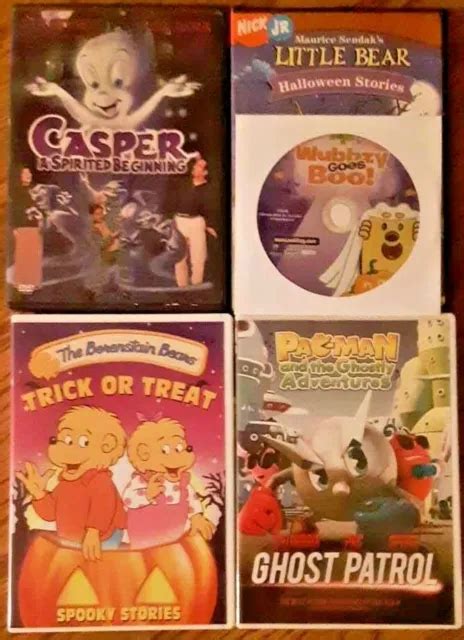 HALLOWEEN ANIMATION BUNDLE (5 DVDs, 1997-2012) CASPER GHOST LITTLE BEAR $46.66 - PicClick