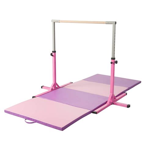 Ainfox Adjustable Height Gymnastics Kip Bar Fitness Gymnastics Training ...