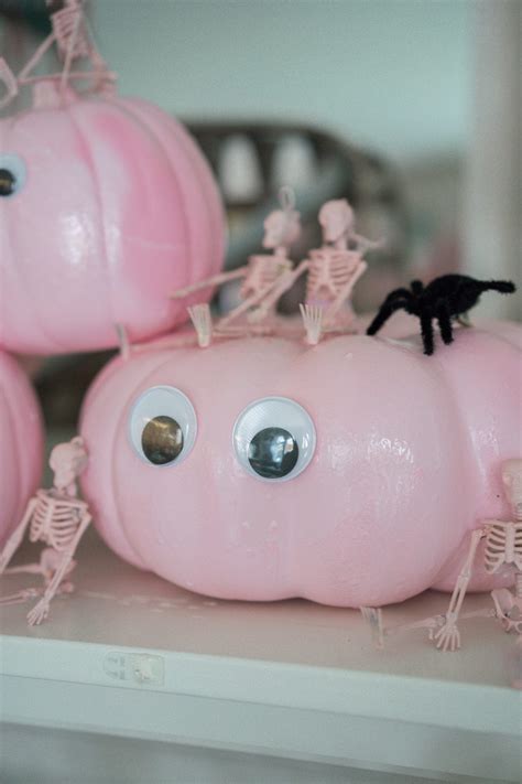 Pink Pumpkin Decorations