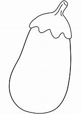 Very Easy Eggplant coloring page  Download Print Or Color Online For Free sketch template