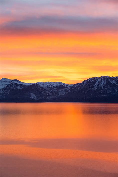 Dawn, Sea, Nature, Mountains, Horizon HD phone wallpaper | Pxfuel