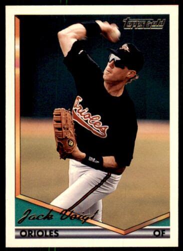 1994 Topps Gold. Jack Voigt Baseball Cards #117 | eBay