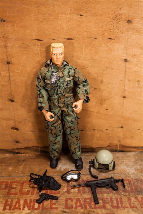 Vintage 1996 GI JOE Hasbro US Army Tank Commander Action Figure Toys 12 ...