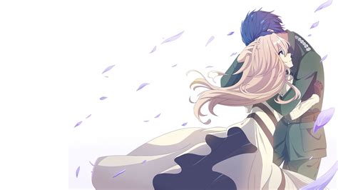 Violet and Gilbert | Violet evergarden anime, Violet evergarden wallpaper, Anime