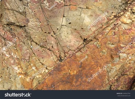 Sedimentary Rock Pattern Texture Background Stock Photo 549542764 ...