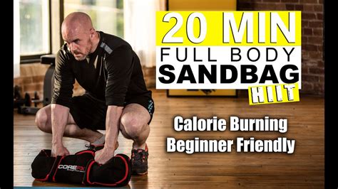 Sandbag Workout for beginners - Weightloss and Strength building - YouTube