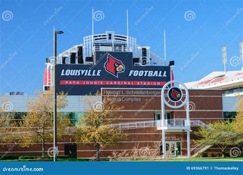 UofL football stadium editorial photo. Image of college - 69366791