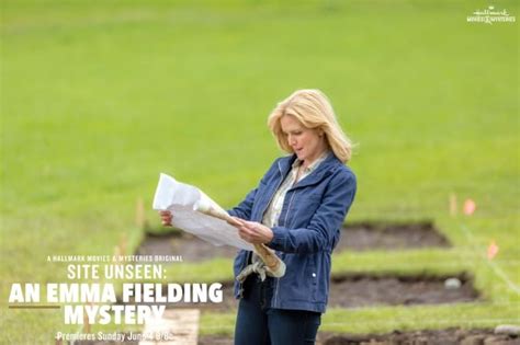 Tune-in to Hallmark Movies & Mysteries "Site Unseen: An Emma Fielding Mystery" 6/4 9pm #SLEUTHERS