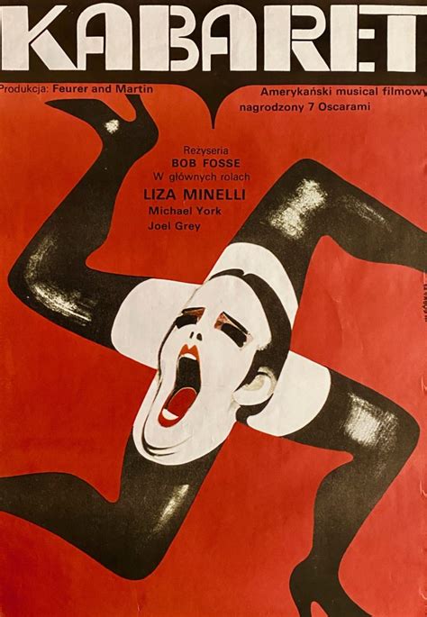 Original Cabaret Movie Poster - Bob Fosse - Liza Minnelli - Oscar Winner