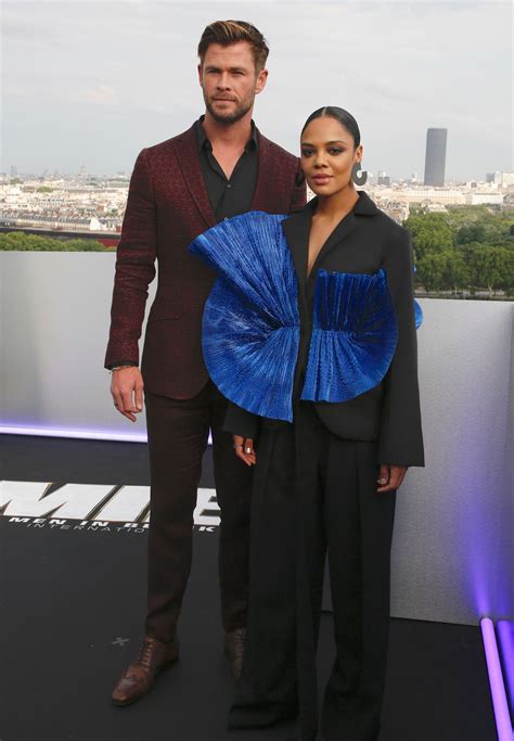 TESSA THOMPSON at Men in Black Photocall in Paris 06/04/2019 – HawtCelebs