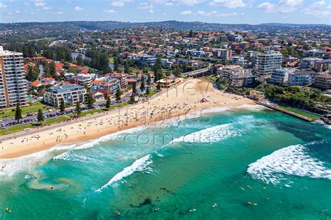 Aerial Stock Image - Queenscliff Beach NSW