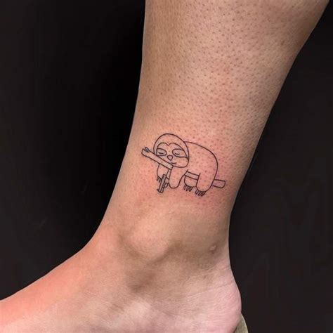 48 Aesthetic Sloth Tattoo Ideas To Symbolize Your Personality