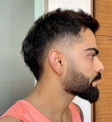 Virat Kohli in 2023 | Hair styles, Faded hair, Men fade haircut short