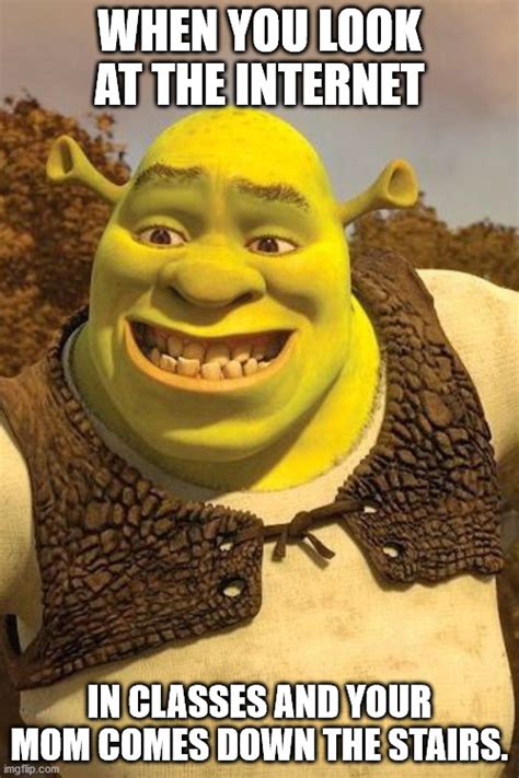 Smiling Shrek Memes - Imgflip