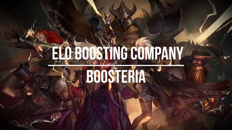 Elo Boost by Boosteria - Promo video of lol boosting service - YouTube