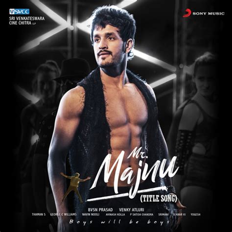 Mr. Majnu MP3 Song Download- Naalo Neeku (From 'Mr. Majnu') Mr. Majnu Telugu Song by S. Thaman ...