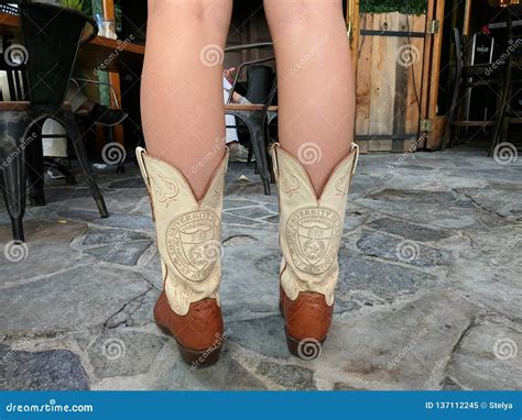 University of Texas Cowboy Boots Editorial Image - Image of fashion ...