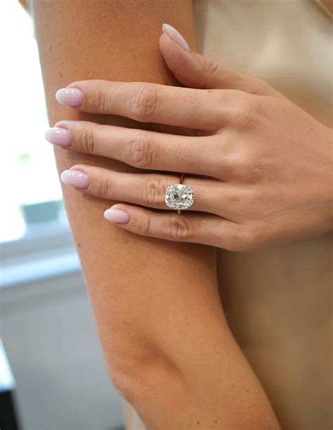 Material Good | Cushion Cut Solitaire Engagement Ring