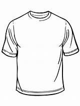 T shirt coloring Pages sketch template