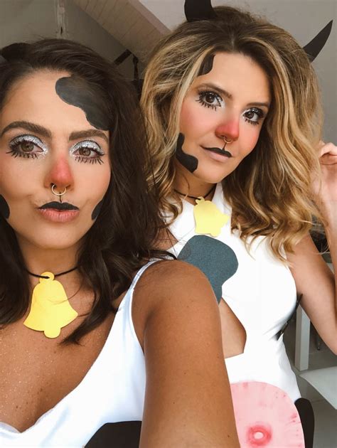 Makeup cows costume By @thesassybox | Cow costume, Cow halloween ...