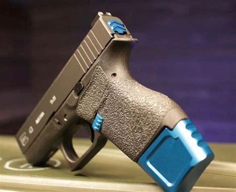 Tyrant Designs Extended Magazine Billet Aluminum Release for Glock 43 ...