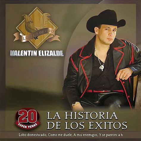 Música Romántica De Banda: Valentin Elizalde La Historia De Los Éxitos, 20 Super Temas