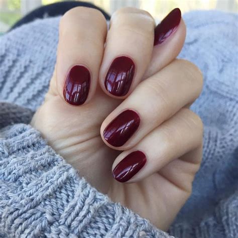Orly - Temptress - dark cherry red w/ shimmer #nail polish / lacquer | Cherry nails, Nail polish ...