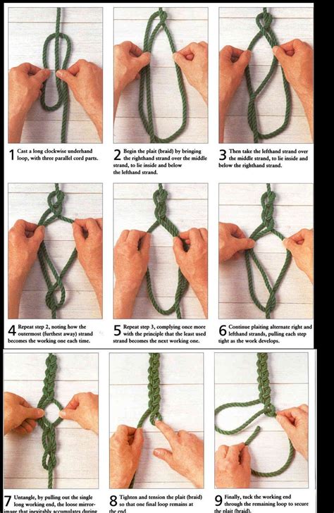 braid with one rope | Rope diy, Spool knitting, Rope crafts