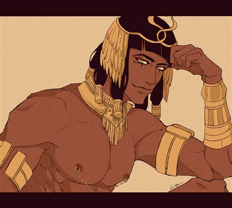 Red_Doberman on Twitter | Egyptian character, Anime egyptian, Egypt concept art