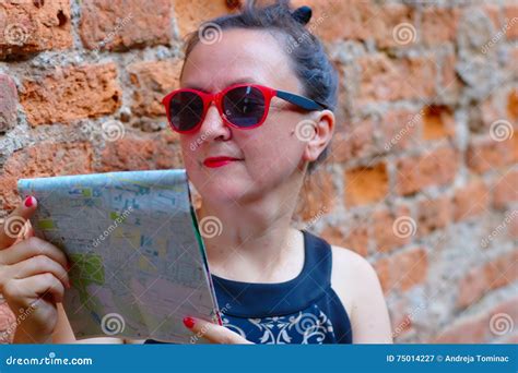 Funny Female With Banknotes (dollars Background) Stock Photography | CartoonDealer.com #20778176