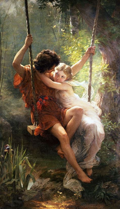 1873 Pierre Auguste Cot - Spring - Love - Wikimedia Commons Love Painting, Painting & Drawing ...