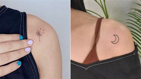 10 Dainty and Small Shoulder Tattoo Designs You Won't Regret