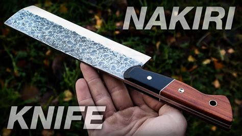 Knife Making: Nakiri Japanese Knife DIY - YouTube