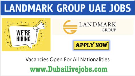 Landmark Group Dubai Careers 2024 || Free Hiring For Dubai Apply Now