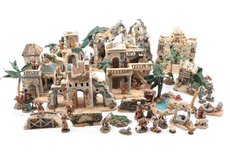 Nativity Scene That Includes The Bethlehem Village | EBTH