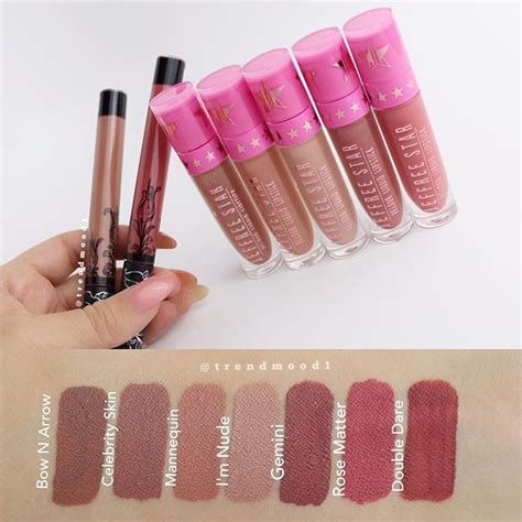 Jeffree Star Matte Lipstick Swatches